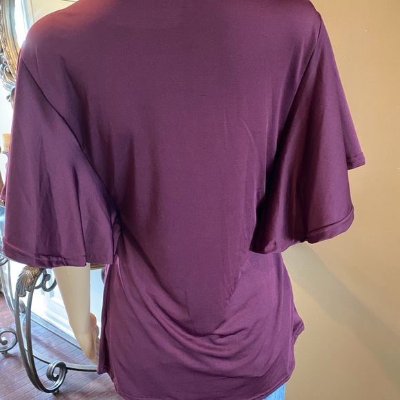 Price Drop! Burgundy Blouse - Picture 5 of 7